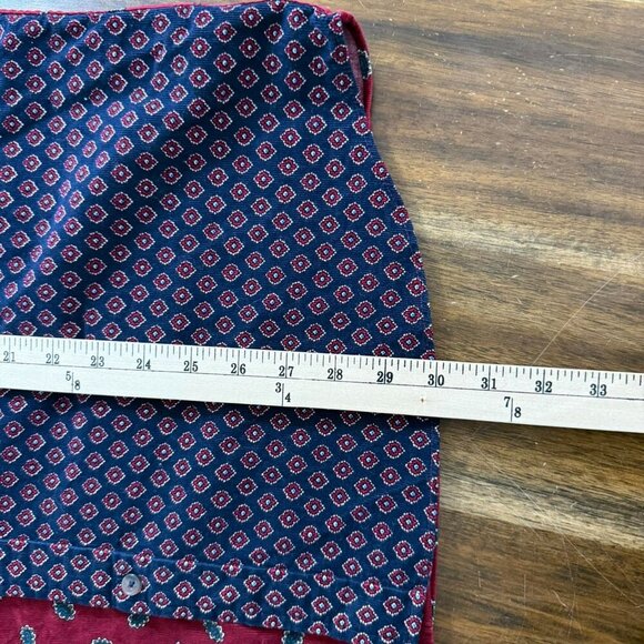 Brooks Brothers Corduroy Patchwork Pinwale Floral Print Large - Picture 6 of 6